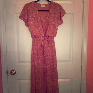 SiennaSky Pokdadot Dress